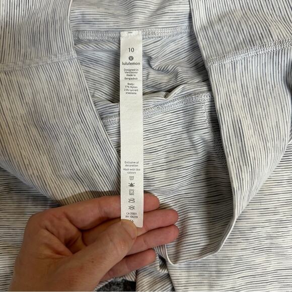 Lululemon Wunder Under Crop (High-Rise) Luxtreme 21"
Grey Size 10 - Picture 11 of 12